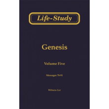 Life-Study of Genesis vol 5