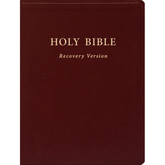Holy Bible Recovery Version (Leatherbound) | Topstone Bibles & Books